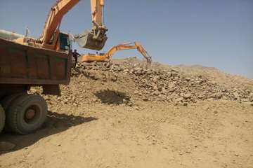 عملیات تسطیح معابر و بلوکها